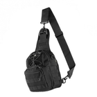 Сумка M-Tac Urban Line City Patrol Carabiner Bag 25х20х8см Чорний