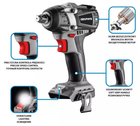 Гайковерт ударний Graphite Energy+ 18 В 300 Нм 58G028 (5902062059796) - зображення 7