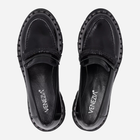 Loafersy damskie skórzane Venezia H001PABLOBM045 39 Czarne (5906140525548) - obraz 4