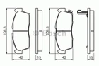Гальмівні колодки дискові Bosch (0986494700)