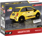 Klocki konstrukcyjne Cobi Abarth 595 Competition 71 elementów (5902251246013) - obraz 3