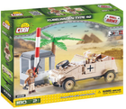 Klocki konstrukcyjne Cobi Small Army Kbelwagen VW typ 82 Africa Corps 180 elementów (5902251023393)