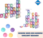 Конструктор магнітний Coblo Pastel Marble Track 100 деталей (8720938018008) - зображення 5