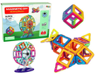 Klocki magnetyczne LEAN Toys 46 elementów (5905515351232)