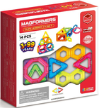 Klocki magnetyczne Magformers Challenger 14 elementy (0730658150191) - obraz 1