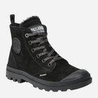 Zimowe trapery damskie ocieplane z futerkiem Palladium Pampa Hi Zip Wl 95982-010-M 37.5 (4.5UK) 23.5 cm Czarne (886890788774) - obraz 2