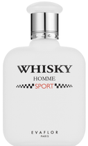 Zestaw Woda toaletowa męska Evaflor Whisky Homme Sport 100 ml + dezodorant 150ml  + klips na banknoty (3509169930656) - obraz 2