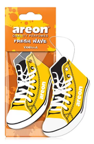 Освежитель сухой лист кеды Areon Fresh Wave Vanilla Ваниль