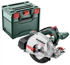 Аккумуляторная дисковая пила Metabo MKS 18 LTX BL 58 в Metabox без акб и з/у (600773840)