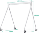 Підлогова стійка Yealink MB-FloorStand-650T для дошки для нарад 65" (3311041) - зображення 3