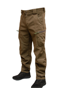 Зимові Штани WinTac Soft Shell Viking Khaki 2XL Short хакі - изображение 1