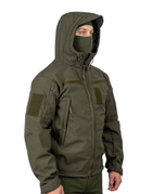 Тактична куртка WinTac Soft Shell Viking Olive XS олива - зображення 3