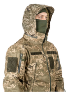 Демісезонна тактична куртка WinTac Soft Shell Stalker MM14 L піксель - зображення 4