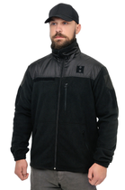 Тактична флісова кофта WinTac Jacket Black Ultrasoft М-300 XXS чорна - изображение 3