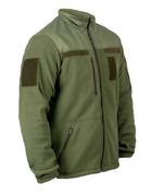 Тактична флісова кофта WinTac Sarmat arm olive Fleece 280 гр/м S олива - зображення 2