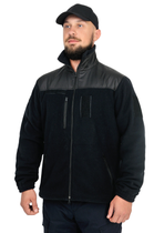 Тактична флісова кофта WinTac Sarmat Dark blue Fleece 280 г/м 2XL темно синя - изображение 1