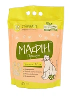 Наповнювач для котячого туалету Мафін бентонітовий середній 4.5 л