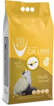 Бентонітовий наповнювач Van Cat для котячого туалету з ароматом ванілі 5 кг (8699245857795)