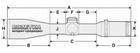 Оптический прицел Hakko Golden Eagle 4-12x40 Duplex (921578) - изображение 6