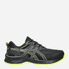 Buty do biegania męskie ASICS Gel-Venture 9 1011B705-003 44.5 (10.5US) 28.2 cm Czarny/Jasnozielony (4550457727778)