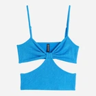 Топ жіночий H&M 1076164_син L Синій (KAY2000001532164)