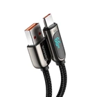 Кабель Baseus Display Fast Charging Data Cable USB to Type-C 66 W 1 m Black (CASX020001)