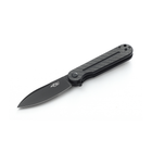 Ніж складаний кишеньковий, туристичний Flipper Firebird FH922PT-CF Carbon Black 196 мм - зображення 6