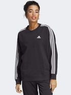 Bluza damska bez kaptura Adidas W 3S FT SWT IC8766 XL Czarna (4066752460512)