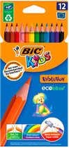 Олівці кольорові BIC Evolution 12 кольорів (3270220060963) - зображення 1