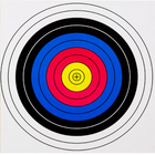 Мішень для стрільби Target 60. Розмір 60х60 см. 10 шт - зображення 1