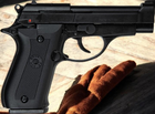 Пистолет сигнальный Bruni 84 (cal.9 PAK ST) Beretta 84FS Cheetah - изображение 6