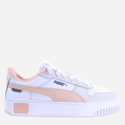 Sneakersy młodzieżowe dla dziewczynki Puma Carina Street Jr 393846-04 35.5 Białe (4099683241011)