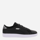 Підліткові кеди для дівчинки Puma Smash v2 Metallics 386197-02 36 Чорні (4065449624916)