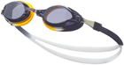 Okulary pływackie Nike Os Chrome Junior NESSD128-079 8-14 lat Czarno-żółte (5063012038152)