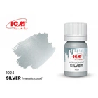 Акрилова фарба Silver / Срібний ICM 1024