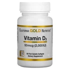 Вітаміни California Gold Nutrition Vitamin D3 50 mcg 2,000 IU 90 капсул