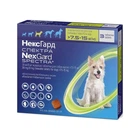 Таблетки Nexgard Spectra Merial від бліх та кліщів для собак вагою 7,5-15кг, 3 таблетки