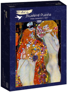 Puzzle Bluebird Gustav Klimt Wodne serpentyny II 68 x 48 cm 1000 elementów (3663384600524)