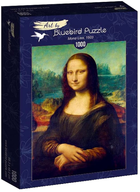 Puzzle Bluebird Leonardo Da Vinci Mona Lisa 68 x 48 cm 1000 elementów (3663384600081) - obraz 1