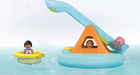 Zestaw z figurkami Playmobil Junior Aqua Pływająca wyspa ze zjeżdżalnią 71687 (4008789716873) - obraz 6