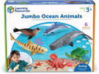 Zestaw figurek Learning Resources Zwierzęta oceanu 6 szt (0765023069600) - obraz 1