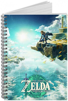 Блокнот Pyramid The Legend of Zelda Tears of the Kingdom sky Hyrule А5 (5056480393786) - зображення 1