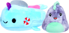 М'яка іграшка Kellytoys Squishmallows Squishville Міні звірятко Чуї з транспортним 5 см (0191726411505) - зображення 3