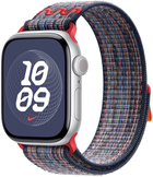 Ремінець Apple Nike Sport Loop для Apple Watch 40mm Blue/Red (MC1J4)