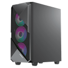 Корпус для компьютера Miditower GameMax Revolt без БП / Корпус для ПК