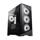Корпус для компьютера Miditower GameMax Destroyer TGB без БП Черный