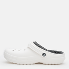 Chodaki damskie ocieplane Crocs Classic Lined Clog 203591-10M 36-37 (M4/W6) Białe (0191448251298) - obraz 3