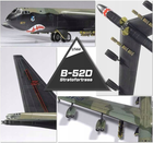 Модель літака для склеювання Academy B-52D Stratofortress 1:144 (8809845381341) - зображення 4