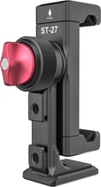 Держатель для телефона Ulanzi ST-27 Metal Phone Tripod Mount Clip Black