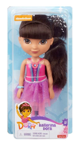 Lalka Mattel Dora i Przyjaciele Dora baletnica 20 cm (0887961314540) - obraz 1